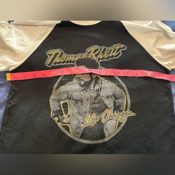 Thomas Rhett band tee 2019 tour life changes 3/4 sleeve black and white medium - Picture 6 of 6